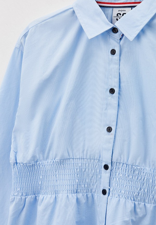 Блуза PlayToday голубой, размер 170, фото 3