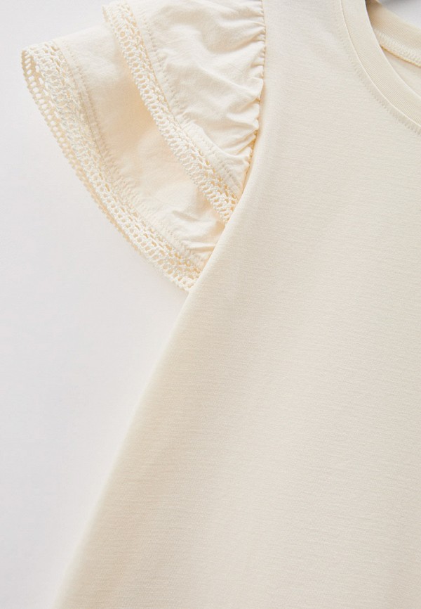 Футболка Coccodrillo бежевый, размер 164, фото 3