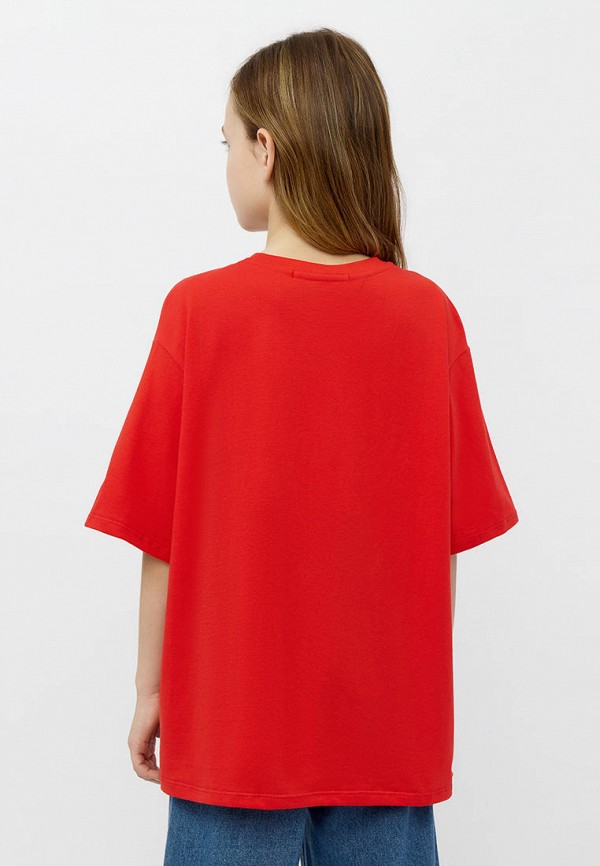 Футболка Modis красный, размер 128, фото 4