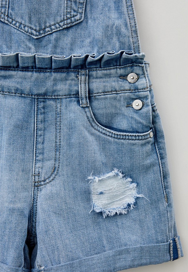 Комбинезон джинсовый Resser Denim голубой, размер 152, фото 3