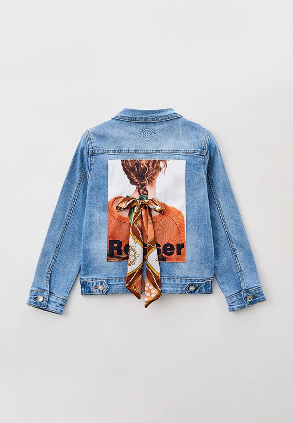 Куртка для девочки джинсовая Resser Denim  Фото 2