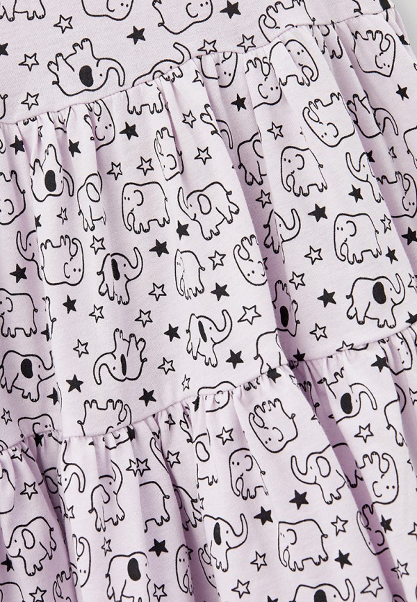 Платье Elementarno фиолетовый, размер 122, фото 3