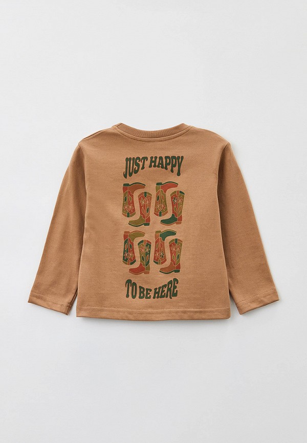 Лонгслив Ete Children коричневый, размер 116, фото 2