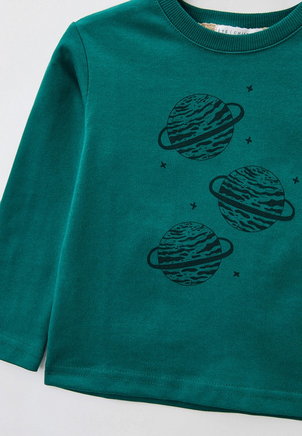 Лонгслив Ete Children зеленый, размер 110, фото 3