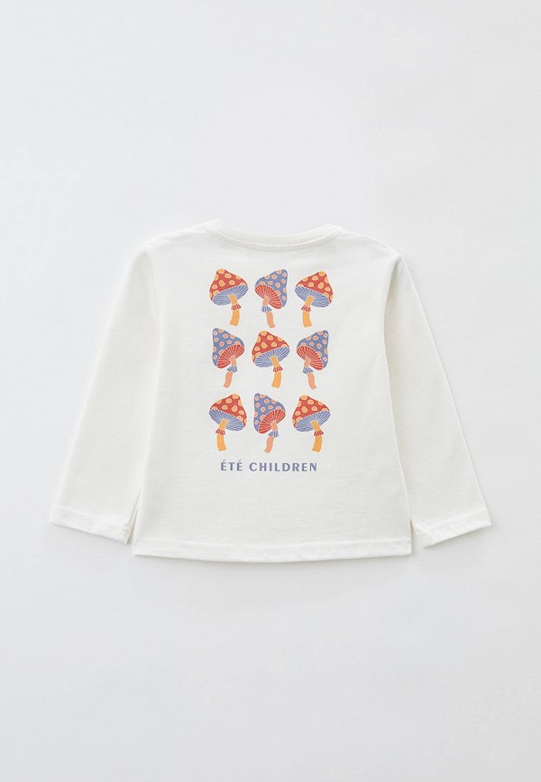 Лонгслив Ete Children белый, размер 128, фото 2