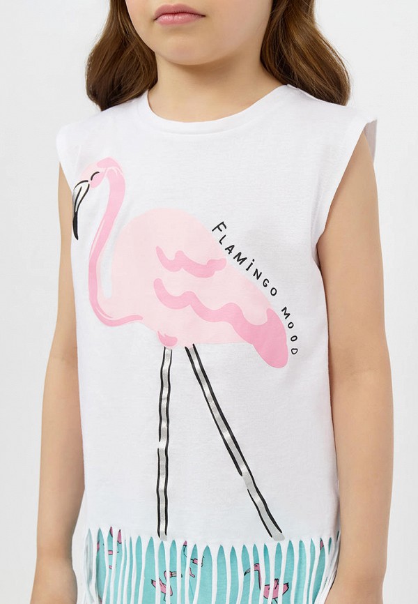 Майка Modis белый, размер 122, фото 5