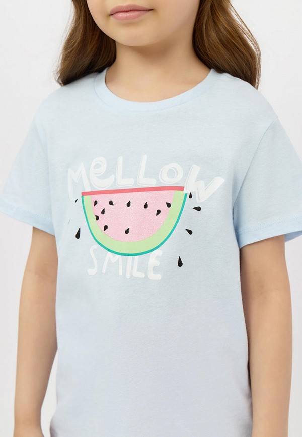 Футболка Modis голубой, размер 98, фото 4