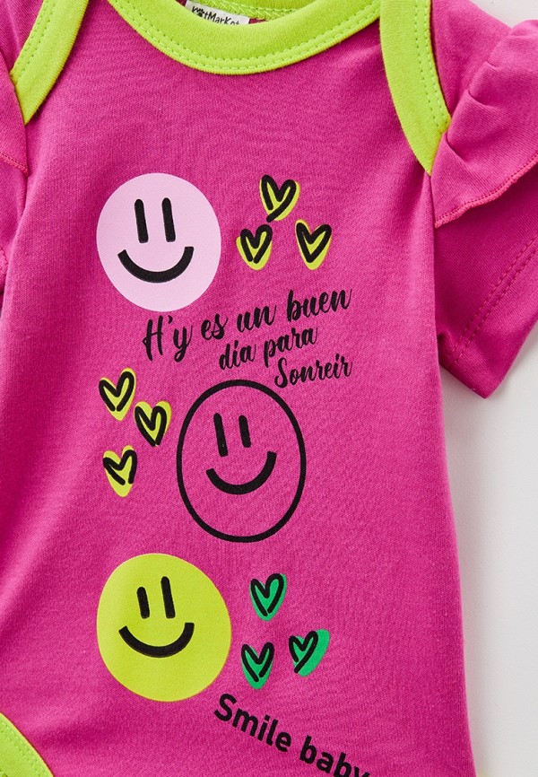 Боди КотМарКот фуксия, размер 74, фото 3