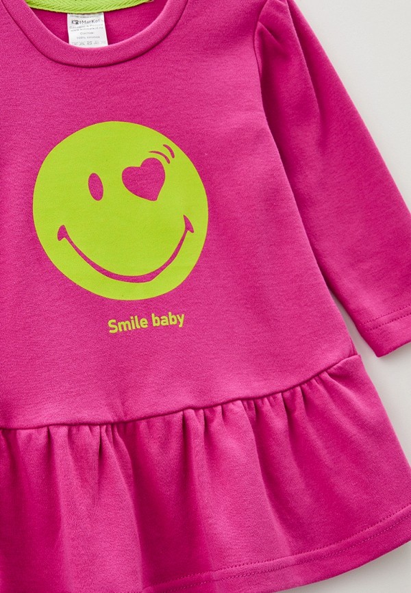 Платье КотМарКот розовый, размер 98, фото 3