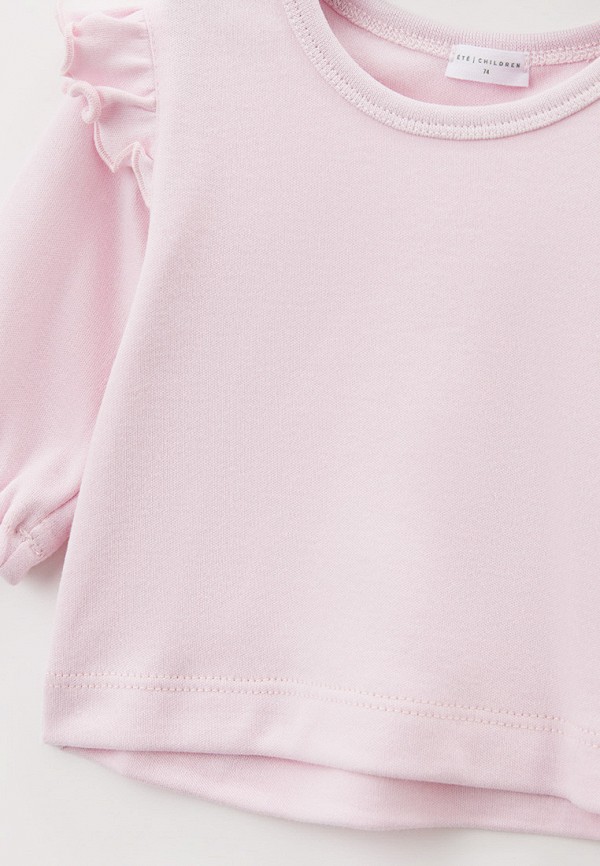 Лонгслив Ete Children розовый, размер 74, фото 3