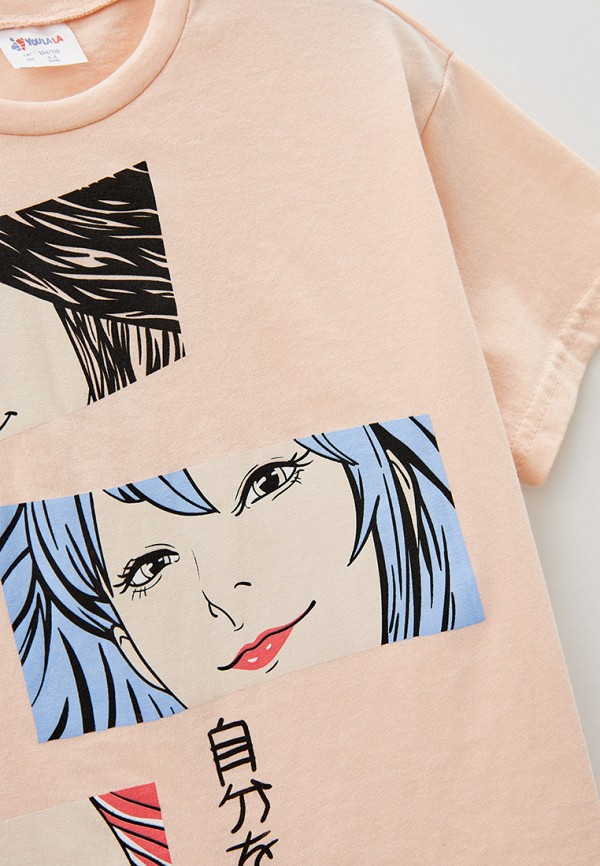 Футболка Youlala розовый, размер 14, фото 3