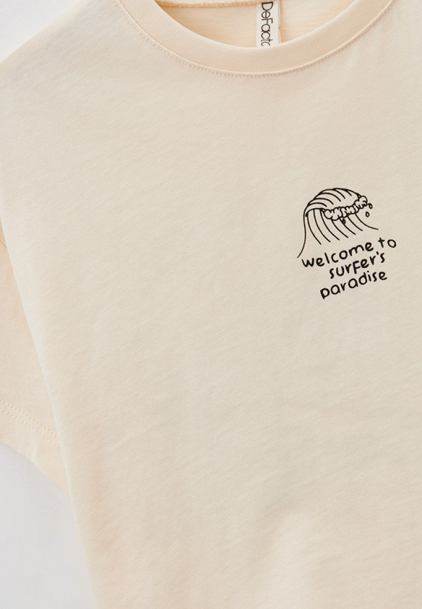 Футболка D&F бежевый, размер 13, фото 3