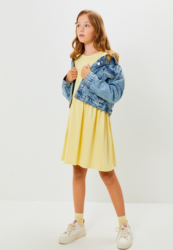 Платье Acoola желтый, размер 164, фото 5