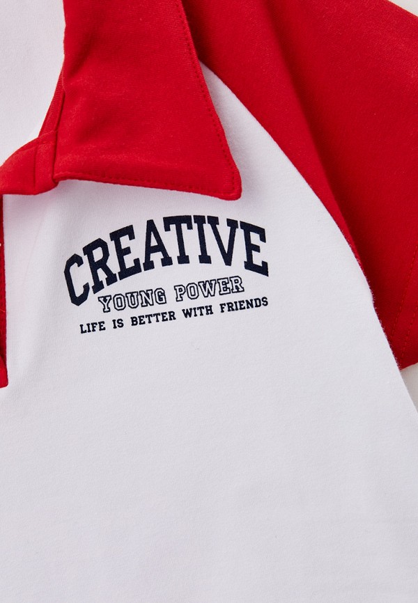 Поло Acoola белый, размер 146, фото 3