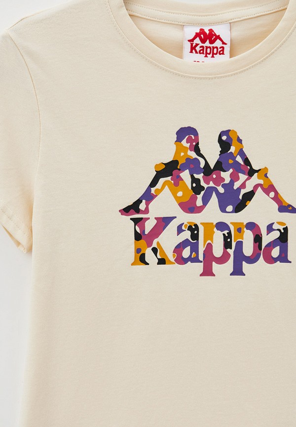 Футболка Kappa бежевый, размер 15, фото 3