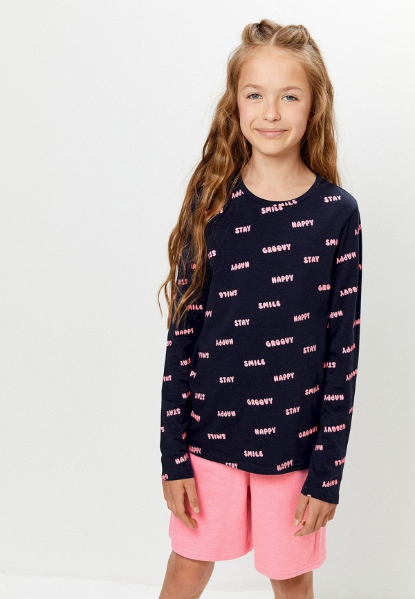 Лонгслив Acoola синий, размер 152, фото 4