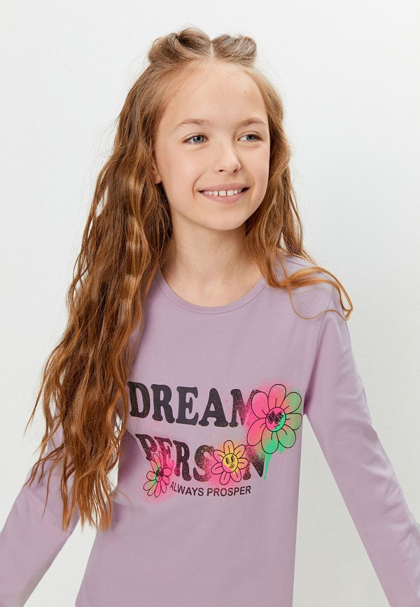 Лонгслив Acoola фиолетовый, размер 152, фото 6