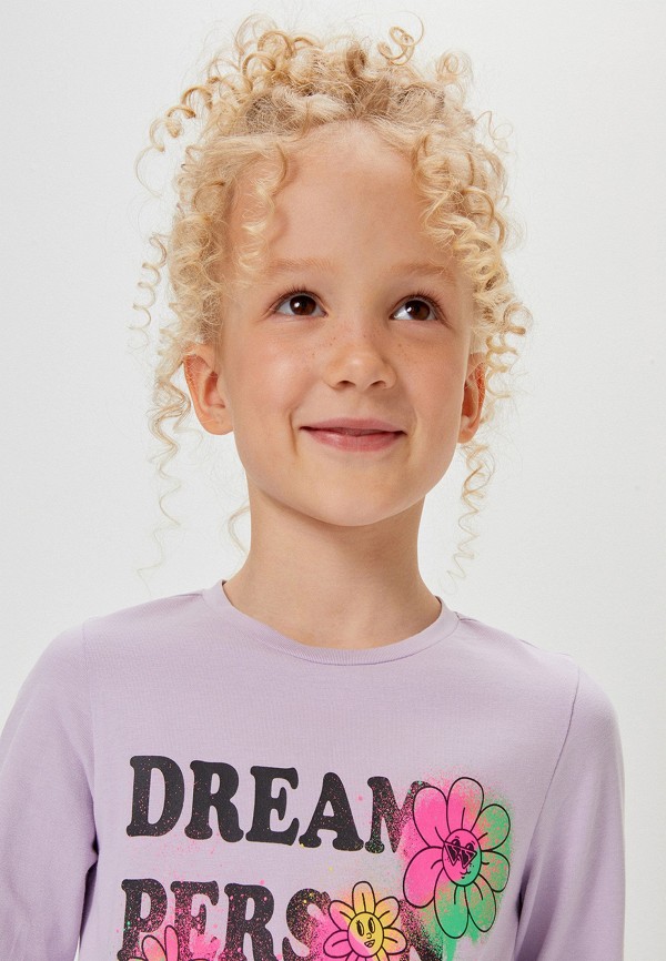 Лонгслив Acoola фиолетовый, размер 116, фото 5