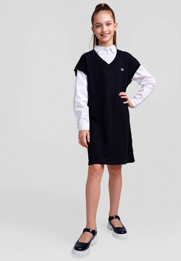 Платье PlayToday синий, размер 146, фото 4