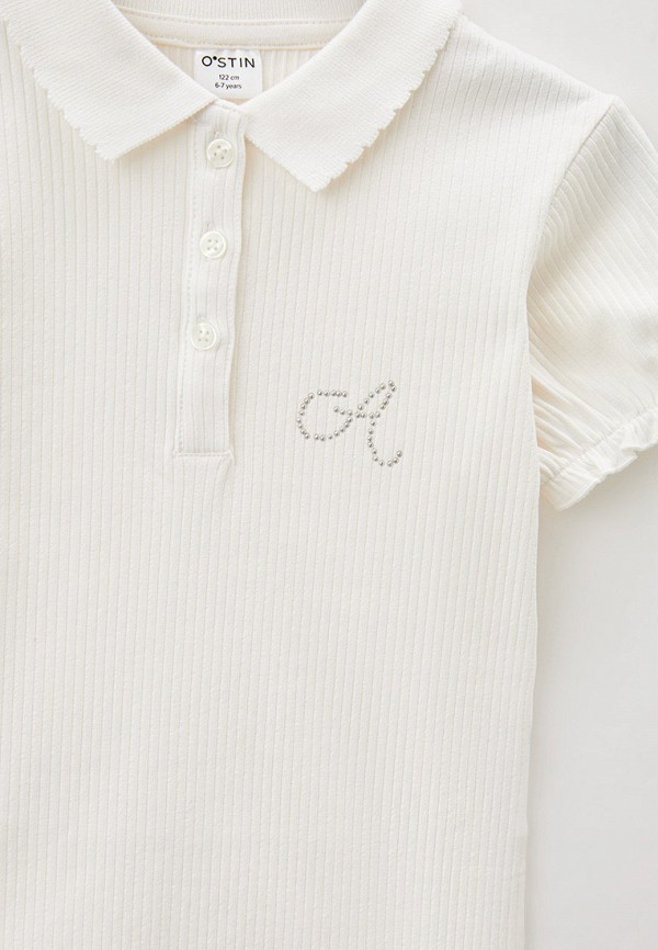 Поло O'stin белый, размер 170, фото 3