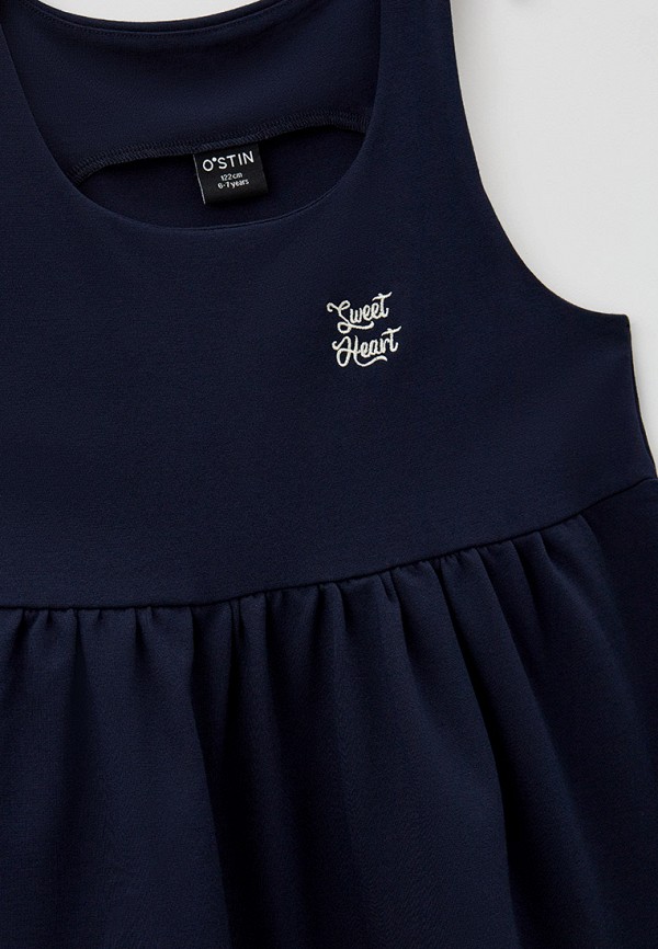 Сарафан O'stin синий, размер 128, фото 3