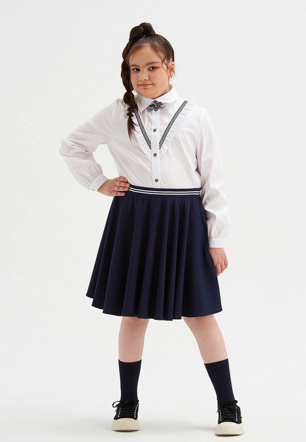 Блуза Smena белый, размер 164, фото 4