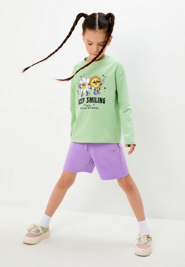 Лонгслив Acoola зеленый, размер 128, фото 6