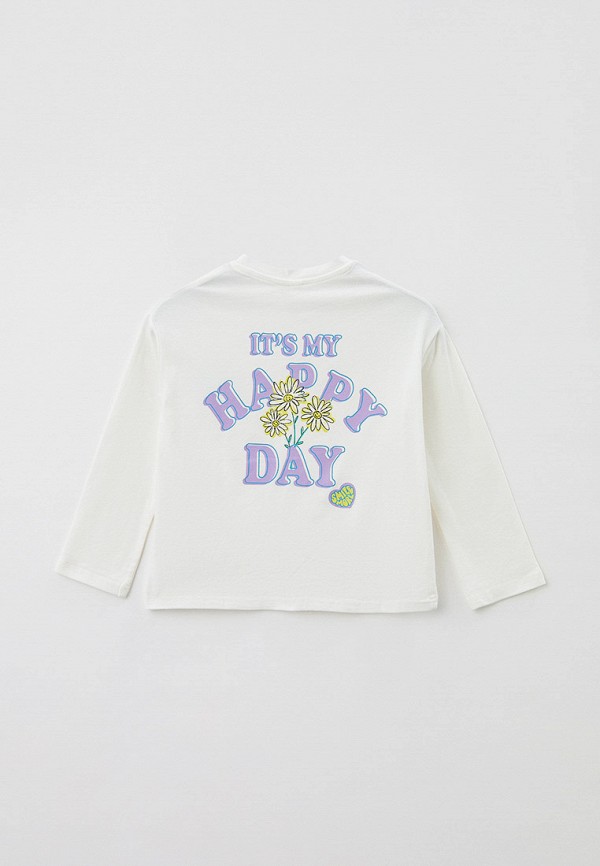 Лонгслив Acoola белый, размер 122, фото 2