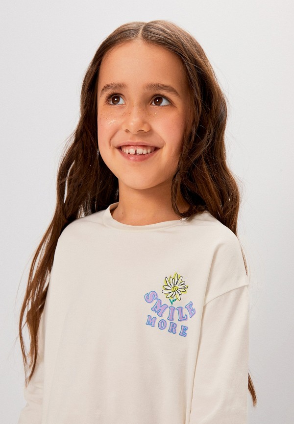 Лонгслив Acoola белый, размер 122, фото 5