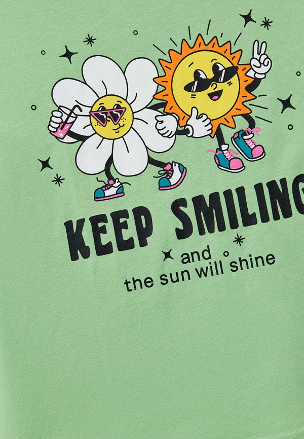 Лонгслив Acoola зеленый, размер 134, фото 3