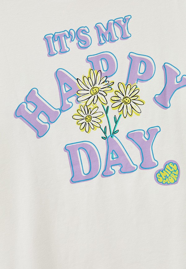 Лонгслив Acoola белый, размер 140, фото 3