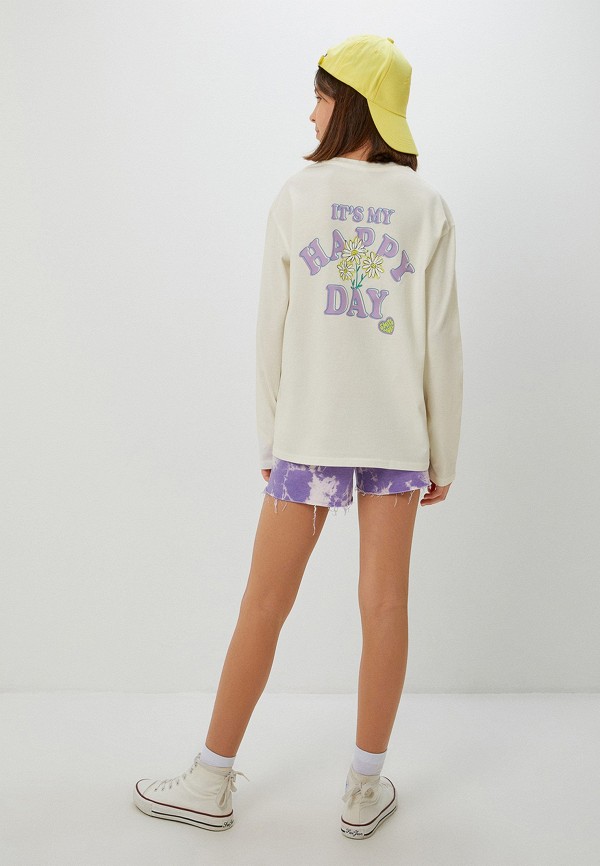 Лонгслив Acoola белый, размер 140, фото 5