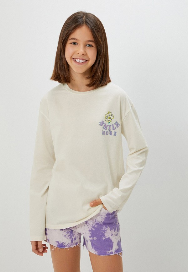 Лонгслив Acoola белый, размер 140, фото 4