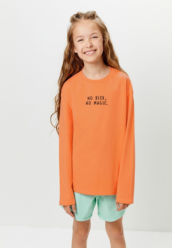 Лонгслив Acoola коралловый, размер 140, фото 4