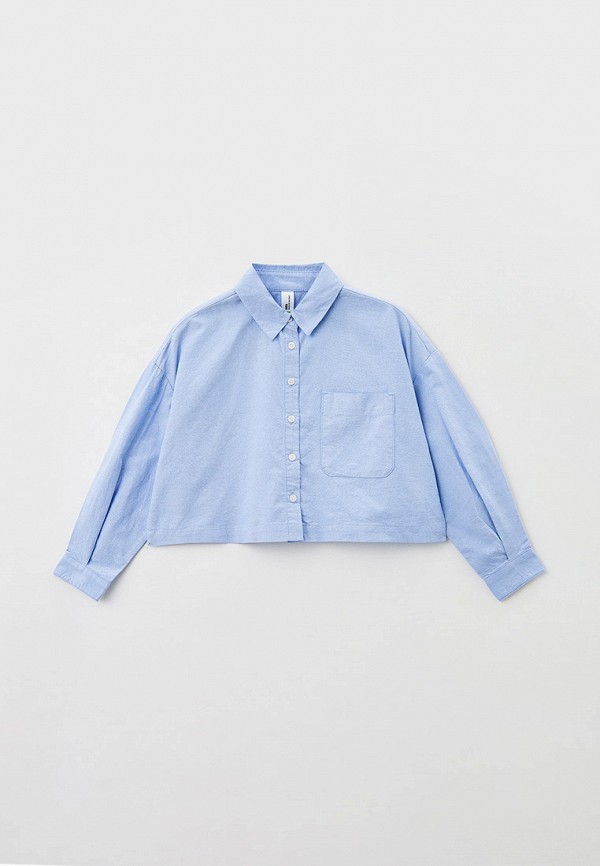 

Рубашка Sela, Голубой, School collection