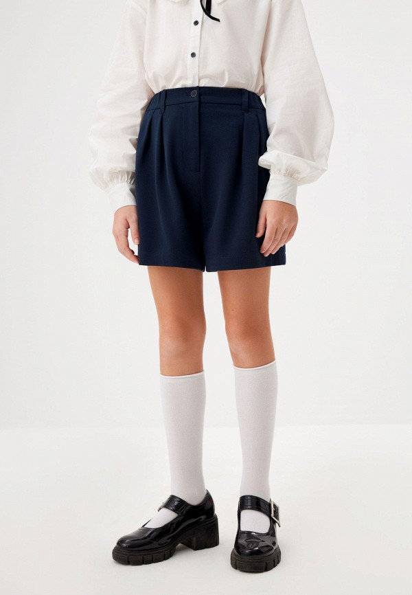 

Шорты Sela, Синий, School collection