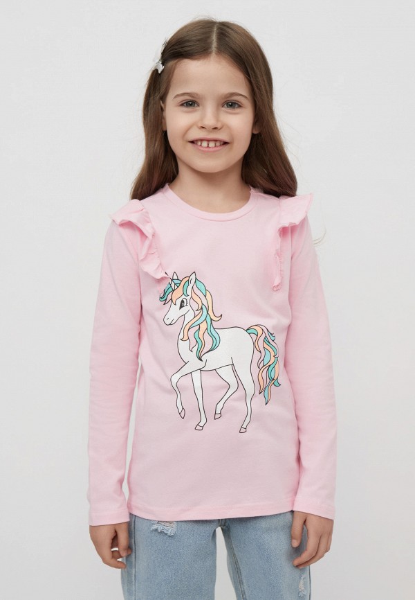 Лонгслив Modis розовый, размер 104, фото 2