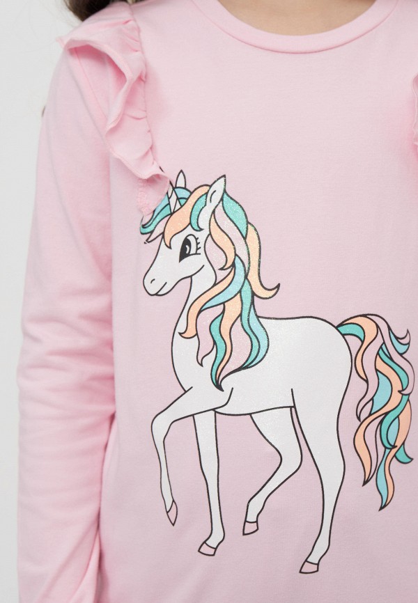 Лонгслив Modis розовый, размер 104, фото 3