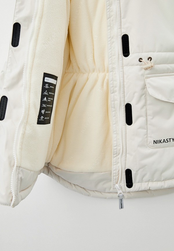 Парка Nikastyle бежевый, размер 110, фото 5