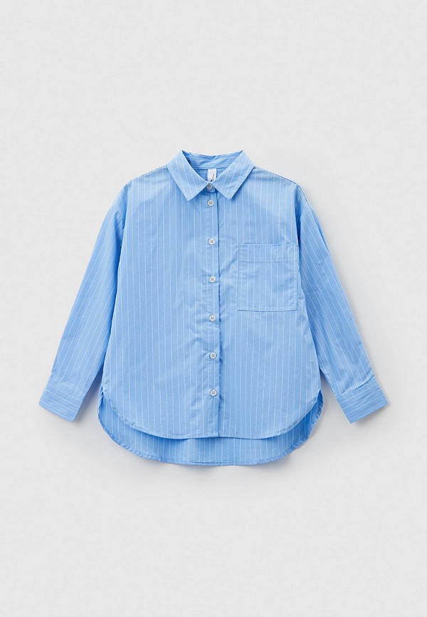 

Рубашка Sela, Голубой, School collection