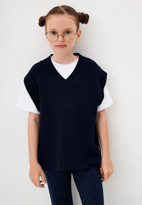 

Жилет Sela, Синий, School collection