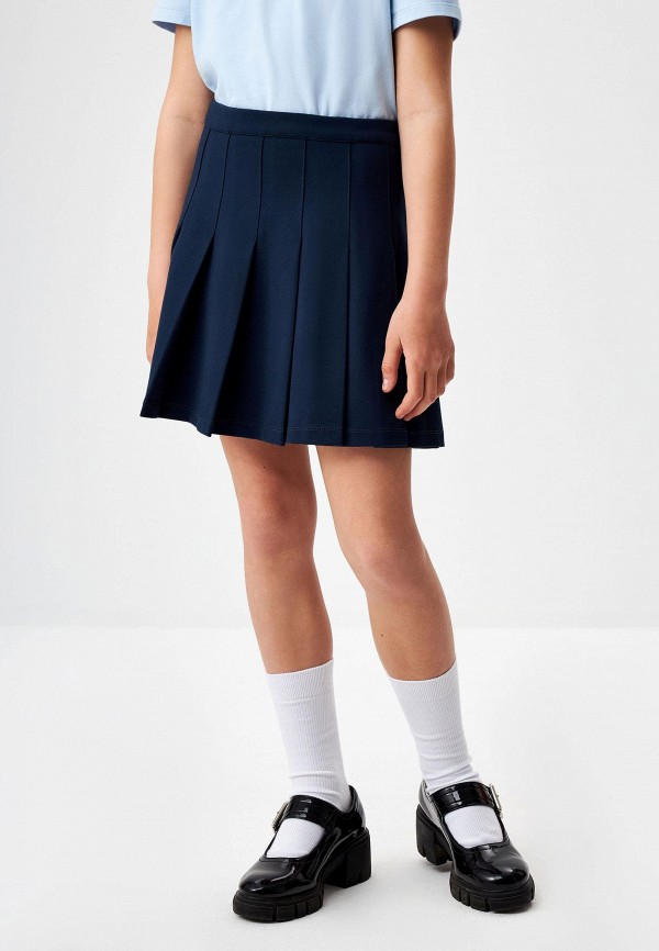 

Юбка Sela, Синий, School collection