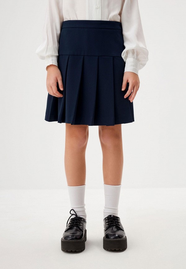 

Юбка Sela, Синий, School collection
