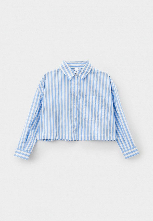 

Рубашка Sela, Голубой, School collection
