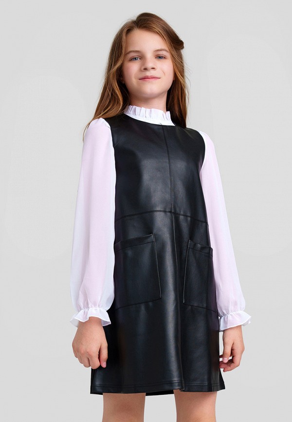 Сарафан PlayToday черный, размер 152, фото 4