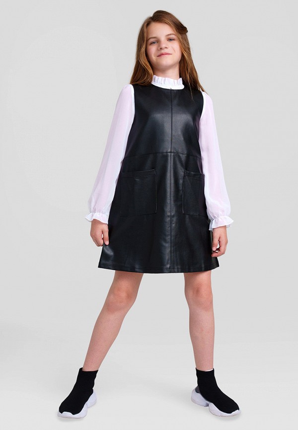 Сарафан PlayToday черный, размер 152, фото 5