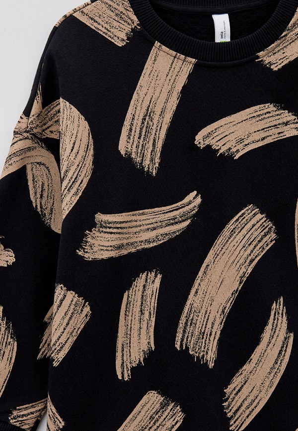 Свитшот Sela черный, размер 164, фото 3