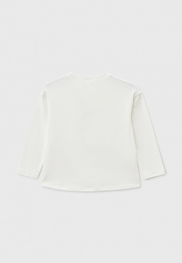 Лонгслив Sela белый, размер 92, фото 2