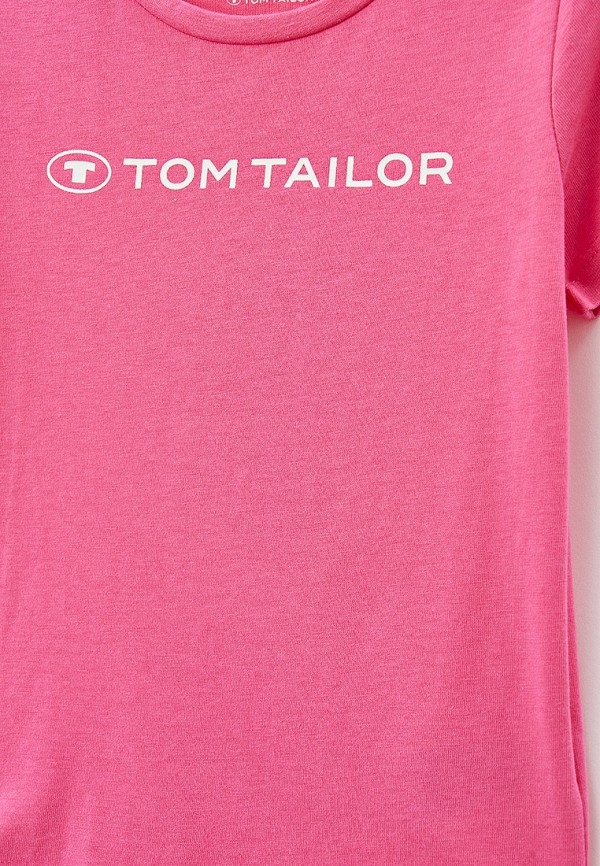 Футболка Tom Tailor розовый, размер 12, фото 3