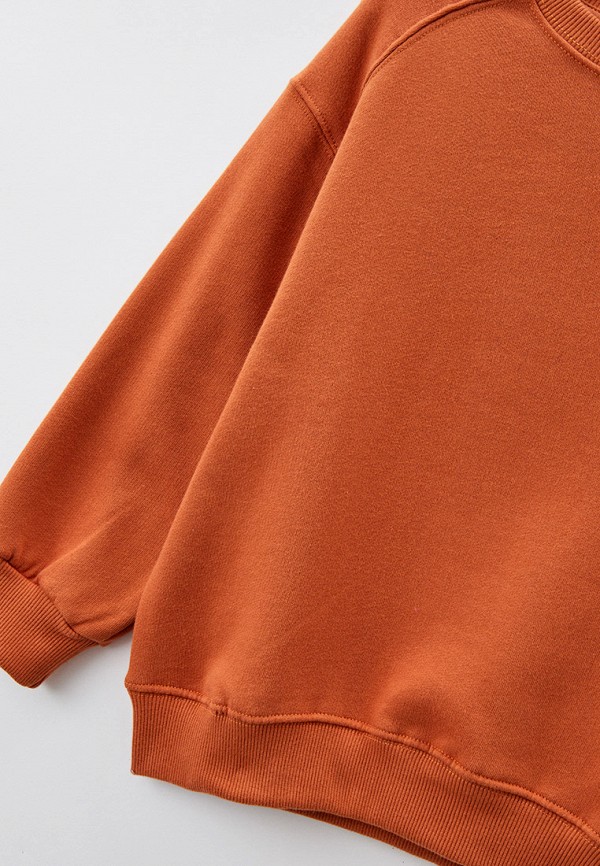 Свитшот Sela коричневый, размер 134, фото 3